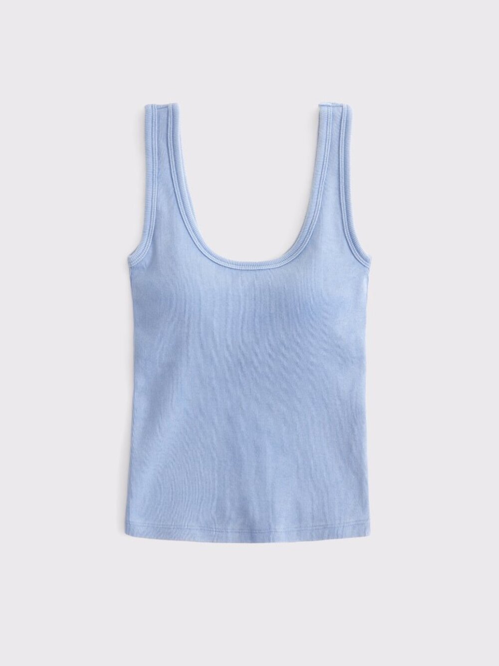 bra-free rib scoopneck tank - Picture 7 of 12